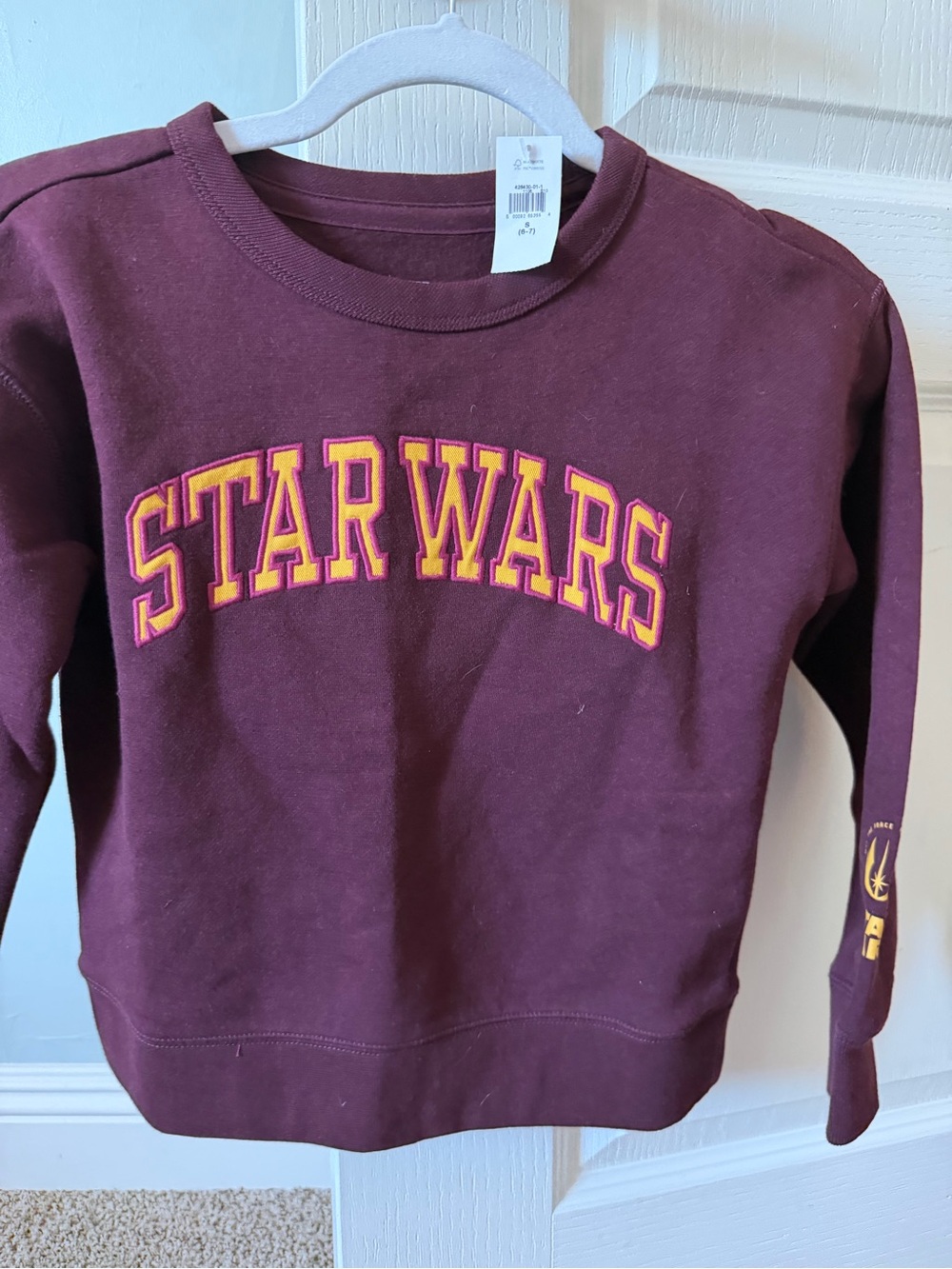 Gap Star Wars Kids' Crewneck Sweatshirt - Maroon